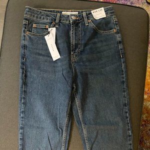 Topshop Orson Skinny Straight Leg Jeans W28 US 6